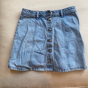 H&M Divided jean skirt